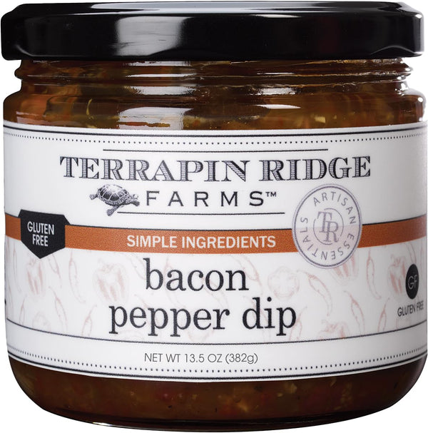 Terrapin Ridge Farms Gourmet Bacon Pepper Dip Spicy & Savory Party Spread,