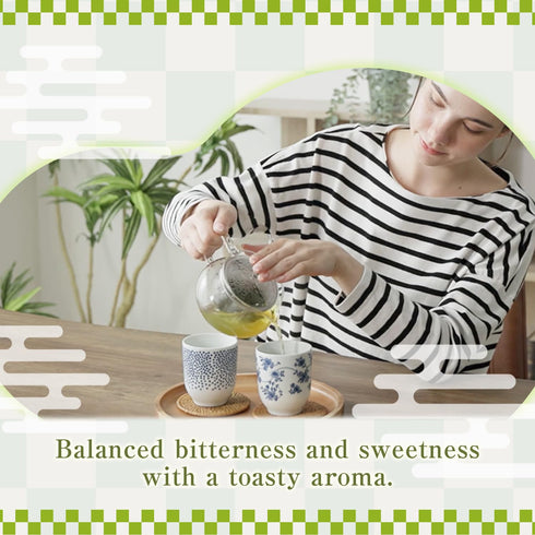 80g Sencha Green Tea Organic Japanese Green Tea Loose Leaf, Organic Loose Leaf by HAJIME