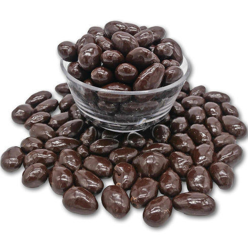 20 oz Hayden Valley Foods Dark Chocolate Covered Almonds | Resealable Bag | No Artificial Flavors, Preservatives