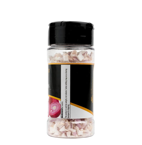 (0.48 GranAroma Freeze Dried Shallots, Savory Flavor, Sauces & Soups, Versatile Ingredient Ounce)