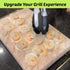 12x8x1.5 Himalayan Salt Block Cooking Plate for Cooking, Grilling, Cutting and Serving, with Steel Tray & Recipe