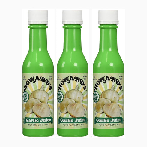 Howards Garlic Juice, 5 fl oz | Pure Liquid Garlic Seasoning |