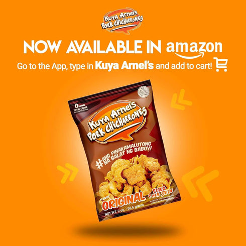 Kuya Arnel's Crispy Pork Chicharrones Snack