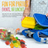 APEXY 46.9oz (1330g) Jelly Fruit Candy Assorted Fruit Flavors, Halloween Treat Juicy Chewy Gel Snacks, Kids & Adults