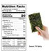 KIMNORI Organic Sweet 'N Spicy Seasoned Seaweed Snacks Sheets, 12 Individual Packs, 4g 100% Natural Laver