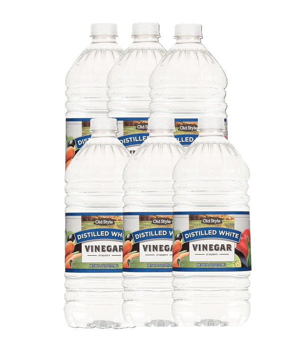 Generic Old Style Distilled White Vinegar, 64 fl oz (Pack of 6) -