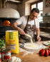 1 POLSELLI kg, Semola Flour, Semolina Rimachinata di grano duro, Great for Bread, Pizza, or Pasta making