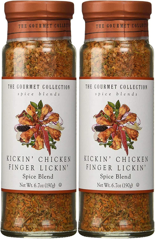 Gourmet Collection The Seasoning Blends Kickin' Chicken Finger Lickin' Spice Blend-Cooking Seasoning for Fried,