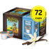 100% 72 Cafe Don Pedro French Vanilla Low Acid Coffee Pods, Arabica K Cups, Naturally Low Acid Coffee K Cups, Battles