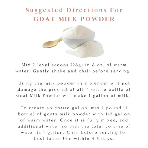 A2 40 2.5 Mt. Capra Whole Goat Milk | Powder from Non-GMO, Grass-Fed Goats, Creamy, Great Tasting, Easy to Digest, Milk