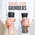 2.2 18oz Pack The Spice Lab Pink Himalayan Salt Coarse Pound Tub & USDA Organic Tellicherry Peppercorns Tub - Combo