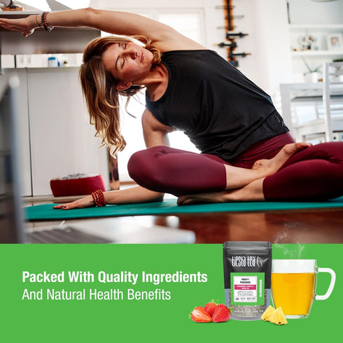 7 7 Tiesta Tea - Green Teas Dry Flight Sampler, Loose Leaf, Medium Caffeine Hot & Iced Tea, Premium Green Tea Blends