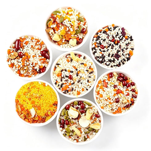 xapuo 7-Day Variety Grain Porridge Gift Box, 100g7 Sachets, 28 Selected Ingredients, 7