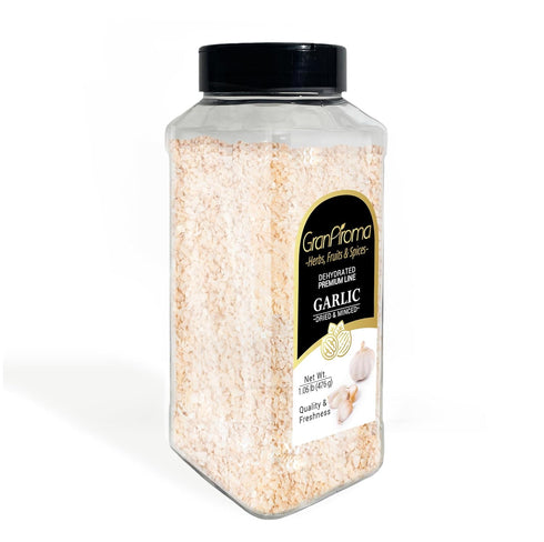 1.05 lb, GranAroma Dried & Minced Garlic, Versatile Seasoning, Dehydrated