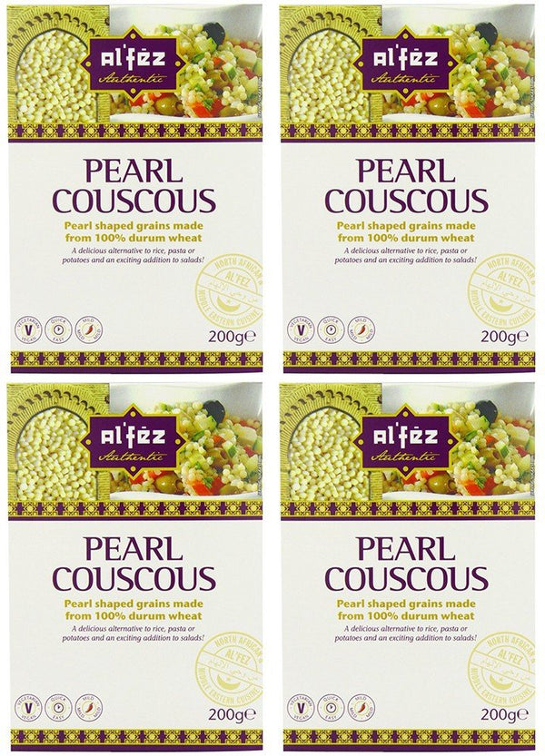 Al Fez (4 Pack) - - Pearl Couscous | 200g | 4 Pack Bundle