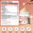 210g 6 JUYIHEAL Mushroom Coffee Creamer, Mushroom Probiotic Coffee Creamer with Adaptogenic Mushrooms, Cordyceps