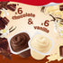 Snack Pack Pack, 12 Count, 6 Pack Chocolate and Vanilla Pudding Cups Family