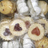 30 2Lb Assorted Italian Cookies Gift Box, Over Individually Wrapped Traditional Gourmet Cookies - Square Tin