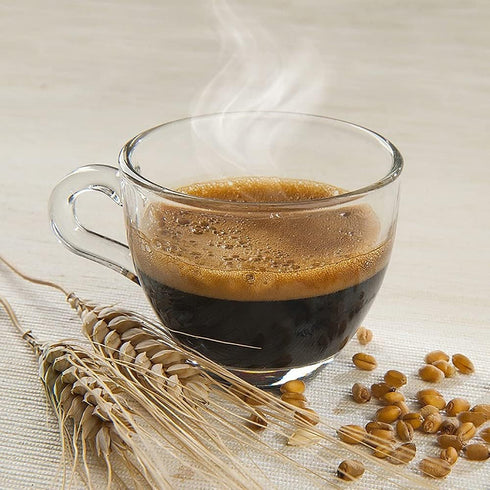 Crastan 1870 4.4 oz. (125g) Instant Organic Barley Coffee Substitute Roasted Ground Barley - Orzo Biologico - Grain