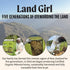 Land Girl 15+, 550+, 8.8 oz Organics New Zealand Raw Premium Manuka Honey | Monofloral, USDA Certified Organic