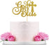 WeBenison God Bless Cake Topper, Gold Glitter for First Communion Baby Shower Party Decorations