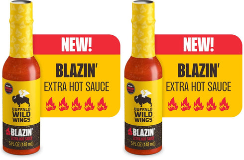 Buffalo Wild Wings Blazin Hot Sauce, 5 fl oz, Extra Hot Dipping