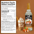 25.4 oz, Syruvia Almond Syrup, Natural Flavors, Syrup for Drinks, Lattes, and Desserts fl