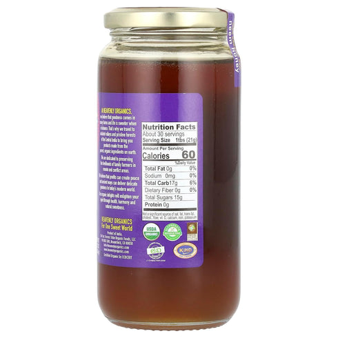 100% (Pack 1,22 oz) Heavenly Organics Raw Neem Honey, Organic | Wild Forest Honey from Neem Blossoms | Unheated