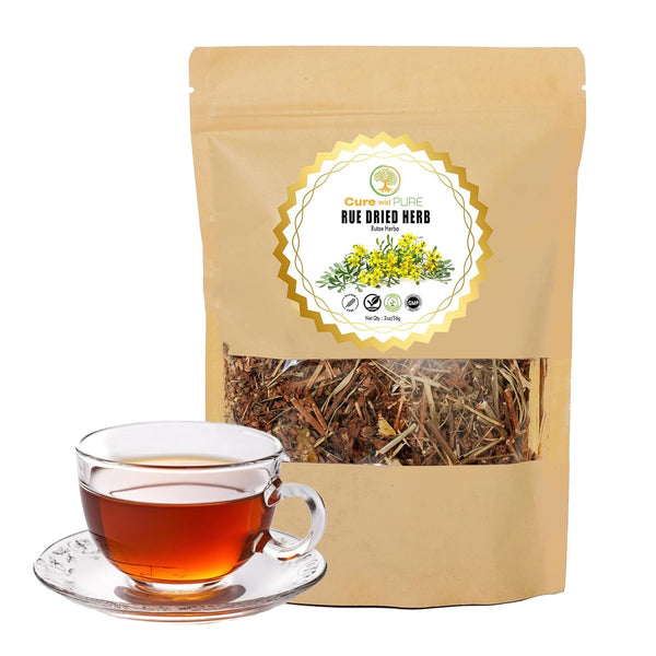Cure wid Pure Dried Rue Herb - Ruda Planta Natural In Eco-Friendly