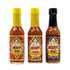 RICKEY'S Spicy Lover's Pack, Gourmet Hot Sauce of Original, Habanero, and Phantasma