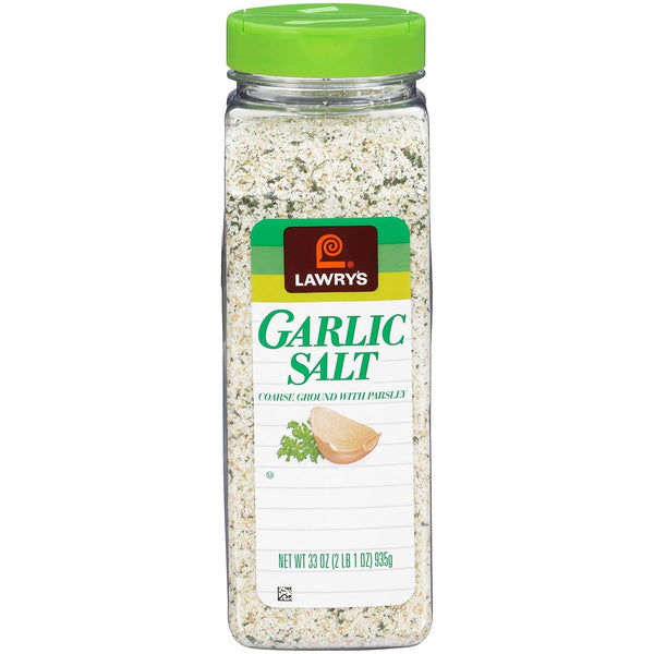 Lawry's Coarse Ground Garlic Salt with Parsley, 33 oz