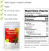 100% (3.5 Oz) powbab Cranberry Powder from USA Grown Organic Dried Cranberries. No Added Sugar. Pure Fruit, Unsweetened
