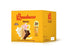 Bauducco Wafer Single-Serve Box Crispy Wafers in Chocolate, Vanilla, and Strawberry Flavors,