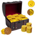 (2 Fruidles Gold Half-Dollar Milk Chocolate Coins Gelt, Made with Premium Belgian Chocolate, Kosher Certified Dairy