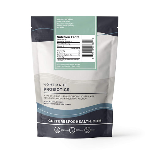 4 Packets Cultures for Health Tempeh Starter Culture | Starter Spores for DIY Plant Based Meat | Gluten Free, Non-GMO