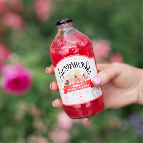12.7 oz, 4 Count Bundaberg Sparkling Fruit Drink, Guava, fl