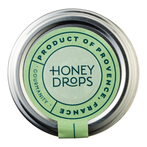 7oz Gourmanity Honey Drops Mint Candy, Cooling Mint Flavored Liquid Honey, Soothes your Palate, Ideal Hostess