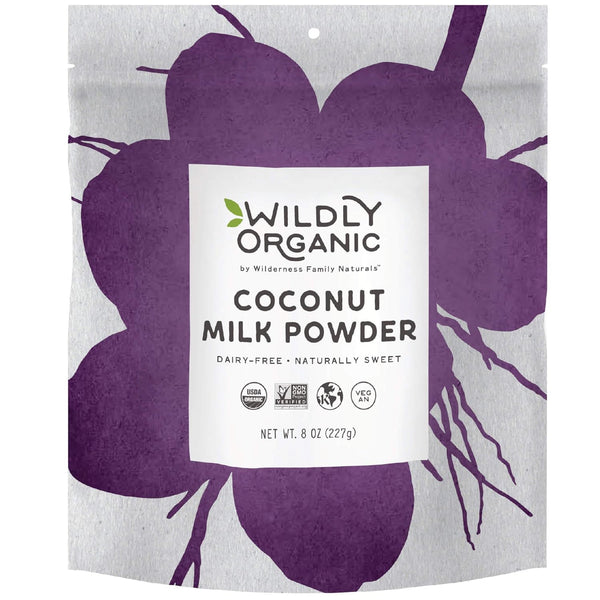 Wildly Organic Coconut Milk Powder 8 Oz Bag - Organic, Dairy-Free, Dry