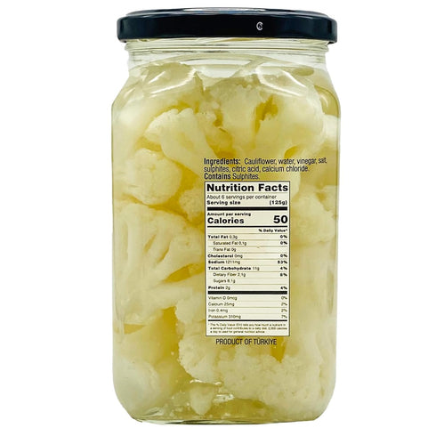 28 oz (825g) Eastern Feast - Pickled Cauliflower in Brine
