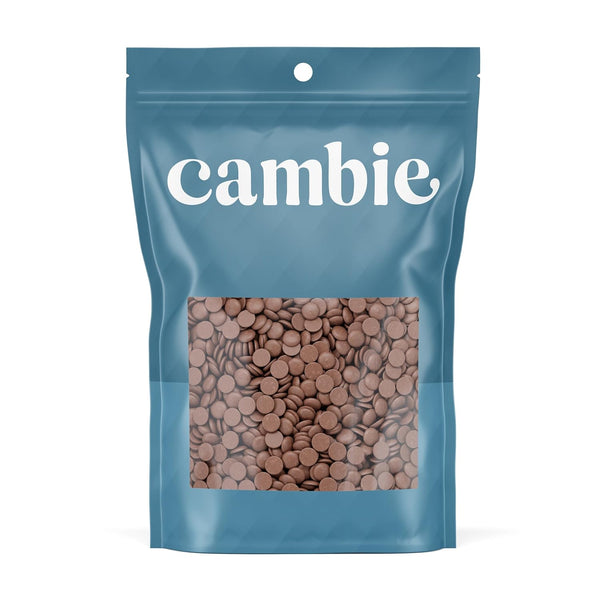 Cambie Milk Chocolate Couverture 34%, 2 Pounds of European Style Milk Couverture