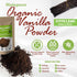 2oz Organic Madagascar Vanilla Bean Powder. Certified USDA Organic. Raw Natural Pure Unsweetened No Additives NON-GMO.