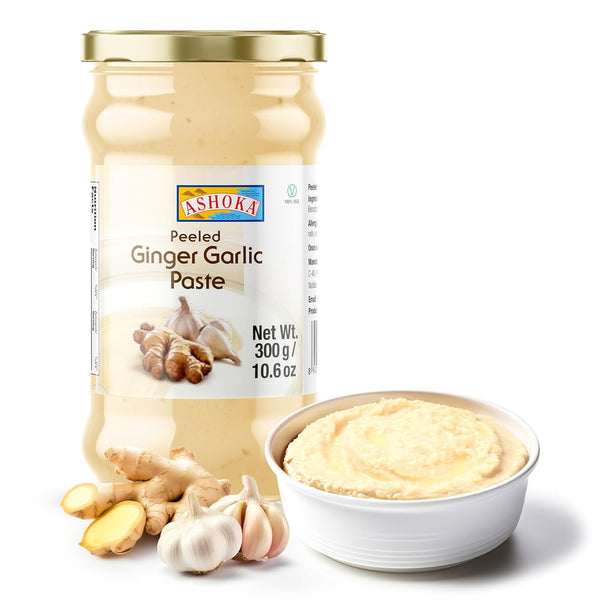 Ashoka Ginger Garlic Paste | Fresh Cooking Paste | Vegan | Gluten-Free