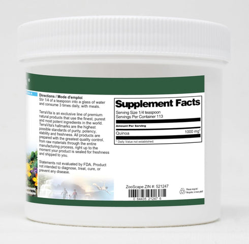 Terravita (4 oz, 521247) Quinoa Powder ZIN:
