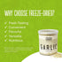 100% 2.12oz Super Garden Freeze Dried Garlic Granules | Natural, No Artificial Additives or Preservatives | Perfect