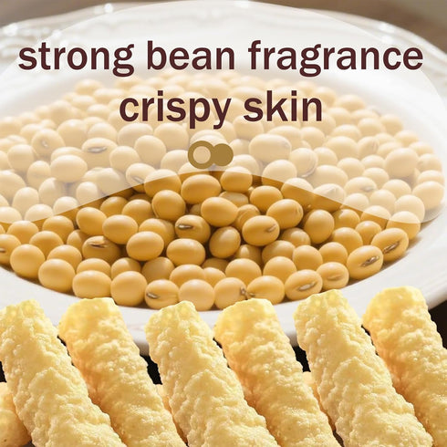 8.46oz TJBXWPY Bean curd skin roll puff tofu fried soybean curd original fried tofu skin,tofu firm