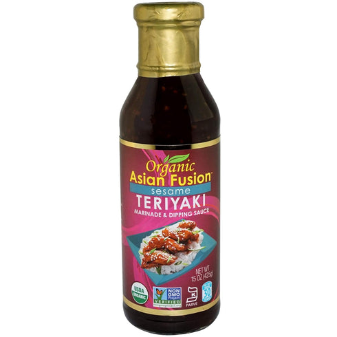 Asian Fusion Sesame Teriyaki Sauce, 15 Ounce