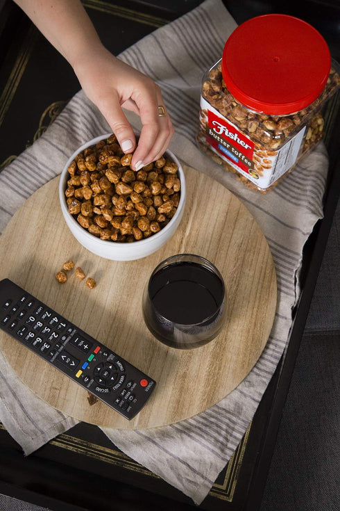 36 (Pack 2) Fisher Snack Sea Salt Dry Roasted Peanuts, Ounces, No Artificial Colors or Flavors