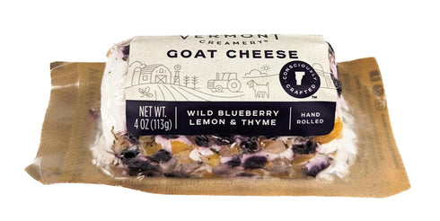 Generic 4 oz (Pack 4) Goat Milk Cheese Wild Blueberry Lemon & Thyme