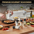 20 Pack Set, Gourmet Salt Sampler Collection - Premium Seasoning Gift Includes Truffle, Smoked, Garlic, Merlot