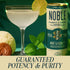 12 OZ., 12 Pack Noble Elixirs Mint & Honey Prebiotic Soda, All-Natural Nootropic Drink with USDA Organic Lions Mane